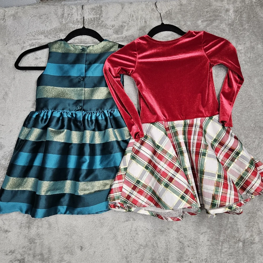 5t Holidays Dresses Bundle. Both Like New